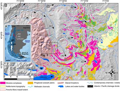 Northeastern Patagonian Glacier Advances (43°S) Reflect Northward Migration of the Southern Westerlies Towards the End of the Last Glaciation